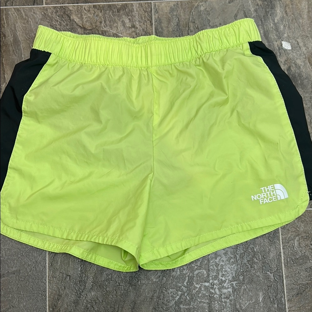 The North Face Women's Lime Green Shorts